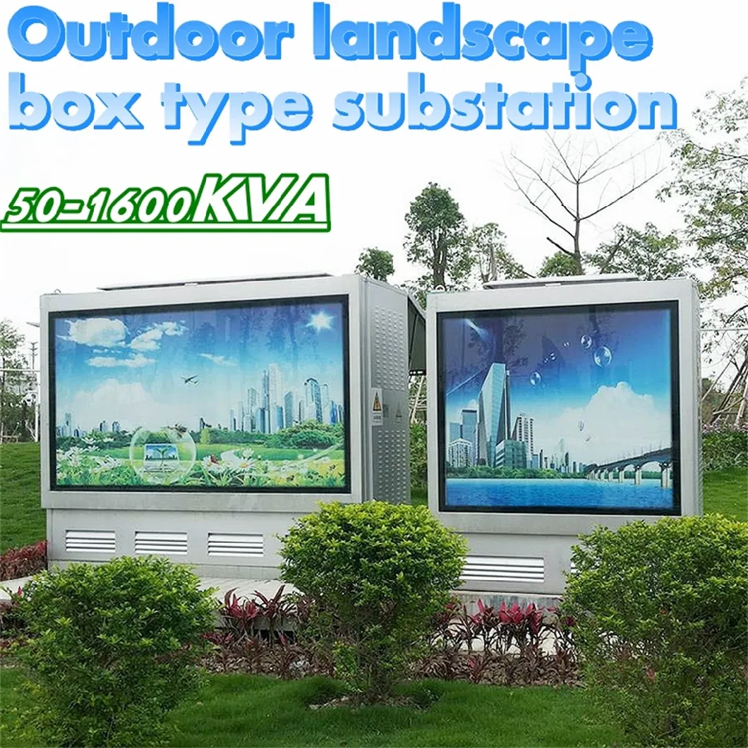 Ybd 6-10kv 30-2000kVA Outdoor Prefabricated Underground Box Type Substation