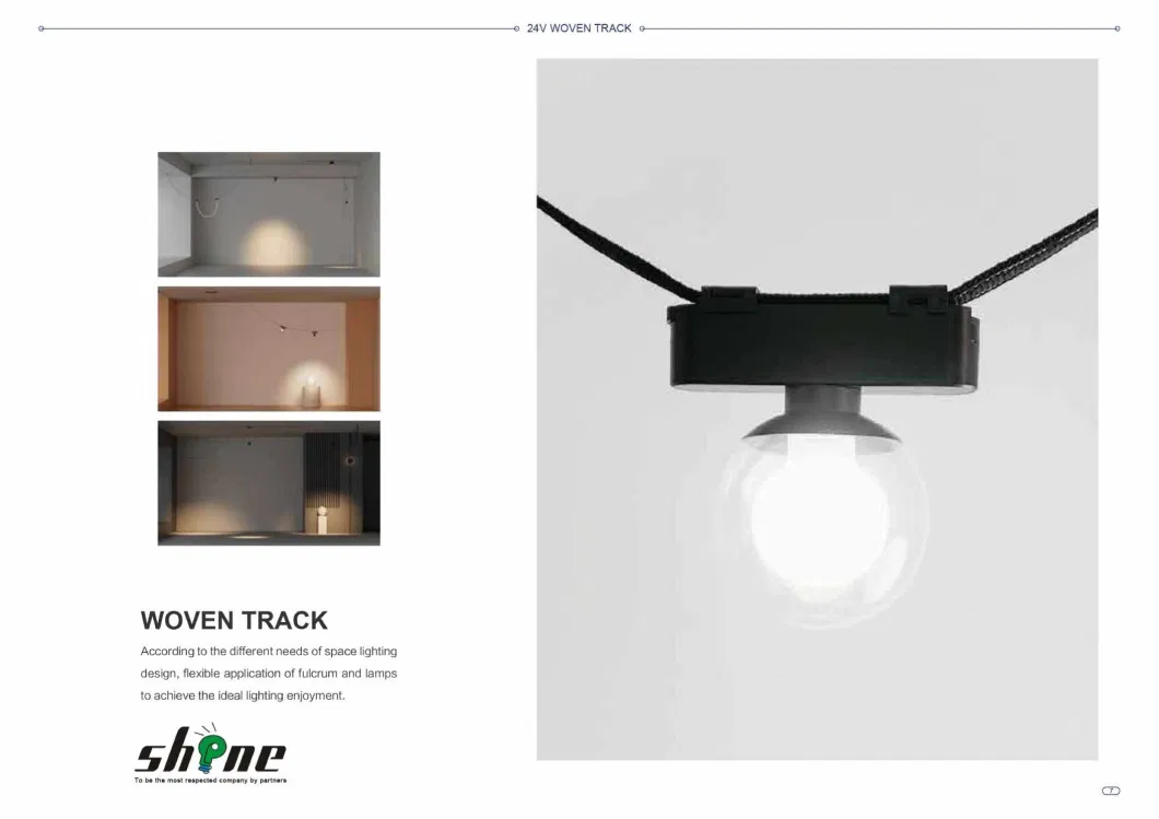 New Design Indoor Decorative Pendant Light Adjustable Track Lighting