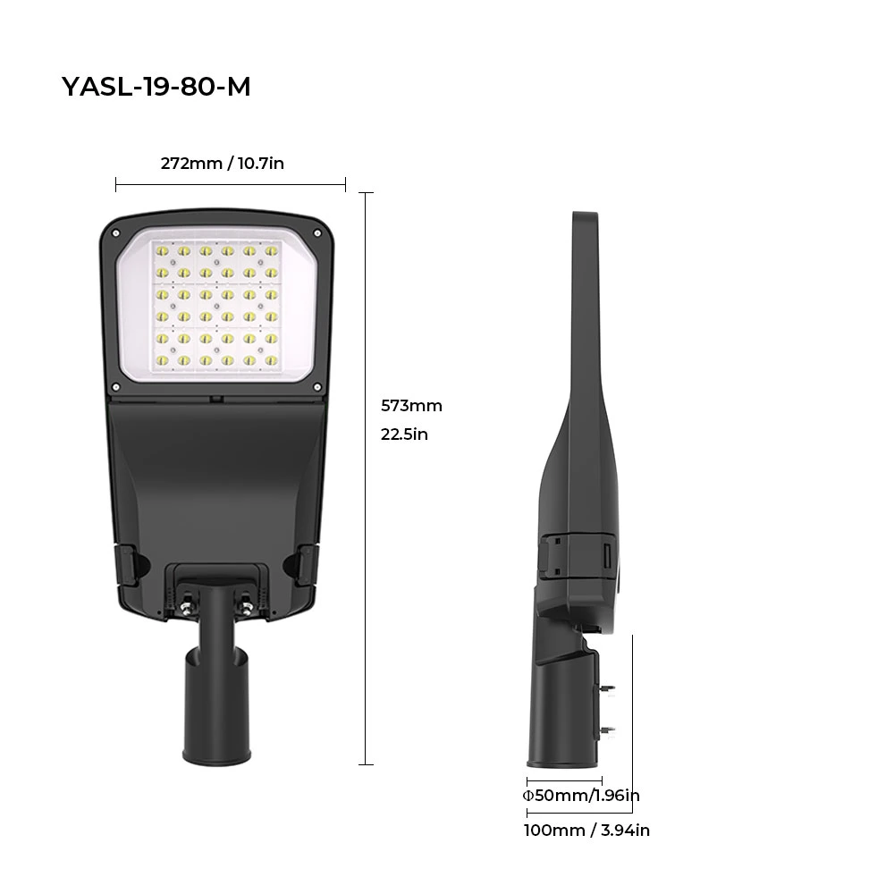 Automatic Street Light Control Smart Dali Dimming Ik08 Resistance IP66 Waterproof Outdoor Streetlamp Lighting Fixtures