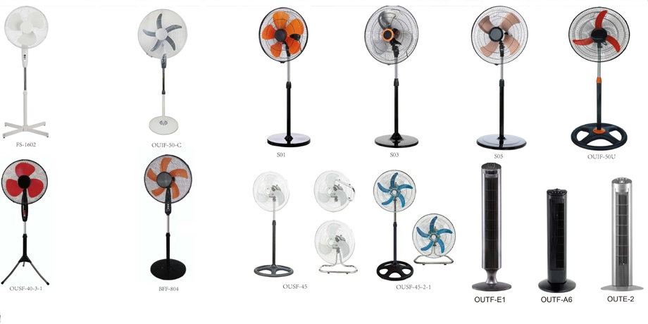 Electric Rechargeable with Remote 16 Inch Commercial Stand Fan