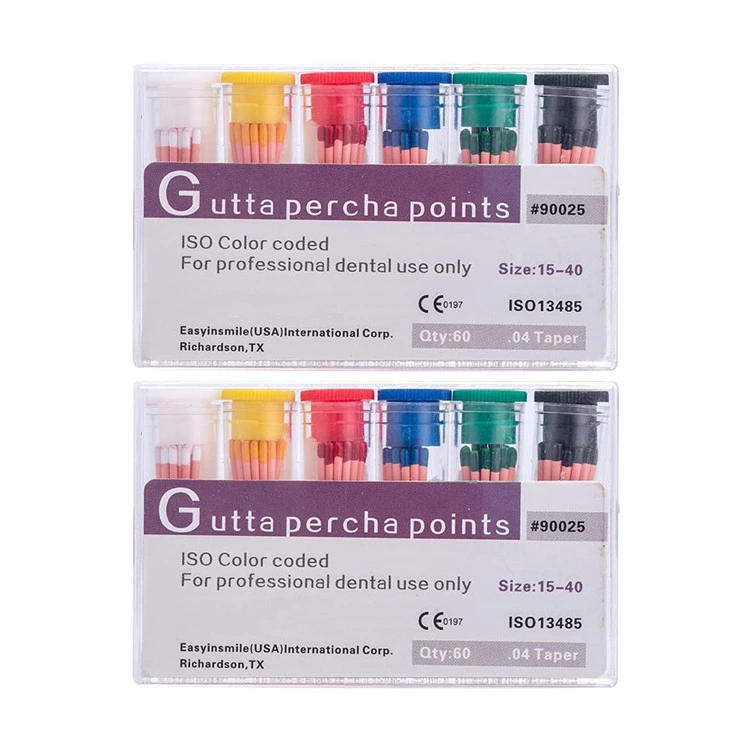 SJ Factory Sale Dental Filling Materials Gapadent Gutta Percha Points
