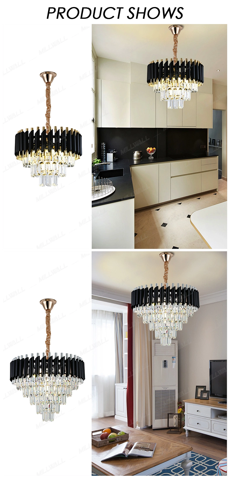 Modern LED Round Glass Ball Single Head Chandelier Living Room Dining Room Bedroom Lighting Fixture