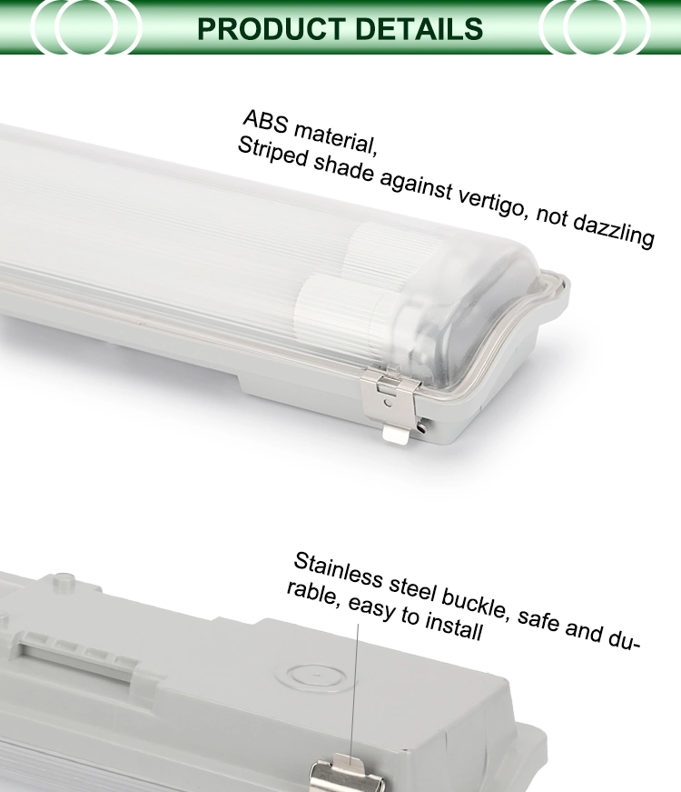 LED Cold Storage Special Light Moisture-Proof, Waterproof, Explosion-Proof Low-Temperature Bathroom Freezer Lighting