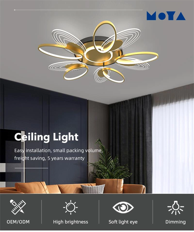 Nordic Luxury Lamp Decoration Home Bedroom LED Modern Ceiling Lighting