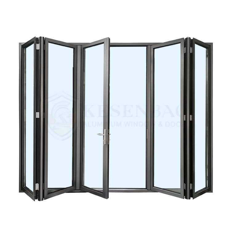 Aluminum Doors Aluminium Bifold Patio Folding Glass Doors Outswing Energy Efficient Bifold Door