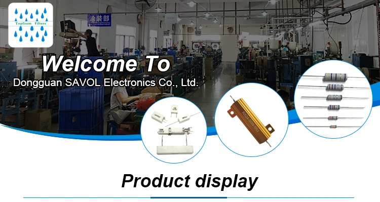 China Manufacturer Factory Direct Sale 5W Metal Oxide Film Resistor