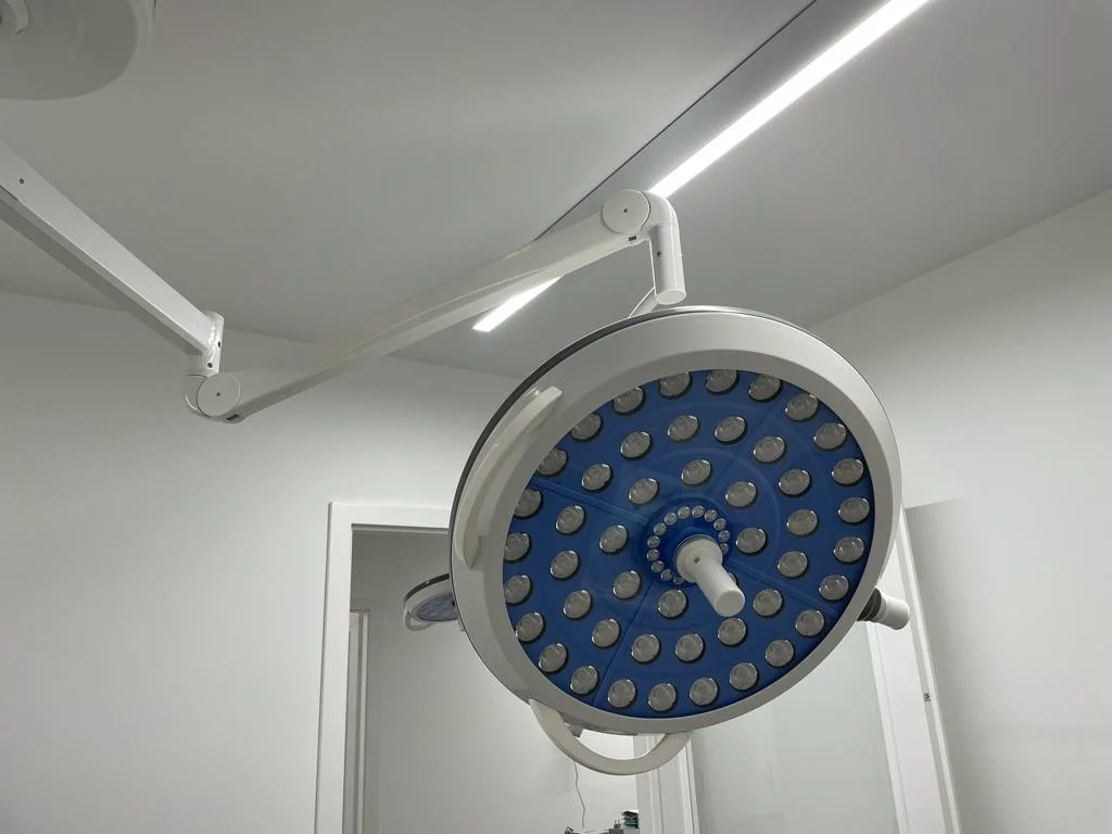 Double Headed LED Surgical Light Custom Surgical Light Ceiling Operating Lamp