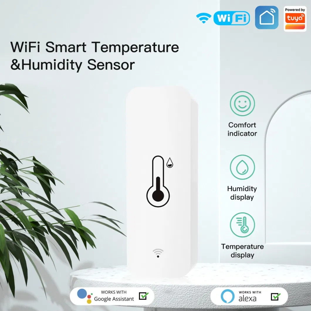 SLS WiFi Smart Temperature and Humidity Sensor Designed for APP Configuration