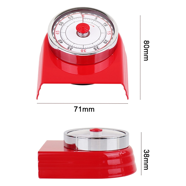 New Design Promote Painting Rolled Steel Waterproof Mechanical Kitchen Timer