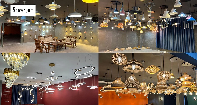 Zhongshan Oval Indoor Ceiling Chandelier Gold LED Home Modern Crystal Pendant Lights