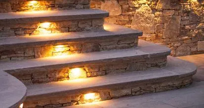 Stainless Steel LED Step Light with Waterproof IP65 Super-Slim &amp; Durable Outdoor Lighting
