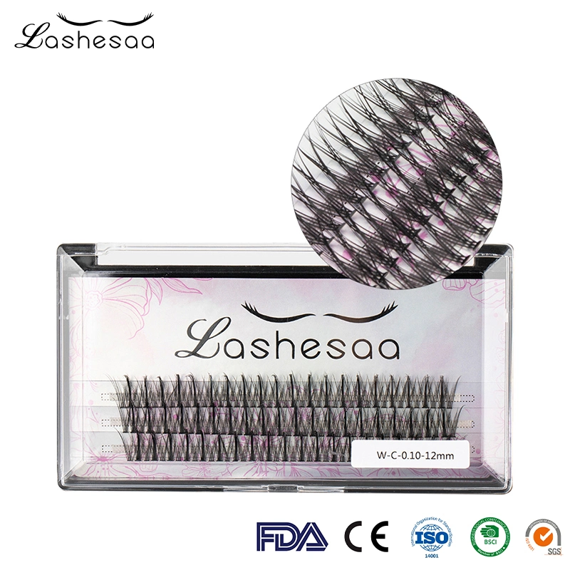 Mengfan China Makeup DIY Lash Extension Kit Wholesale Cluster Premade Fan Eyelash Extension