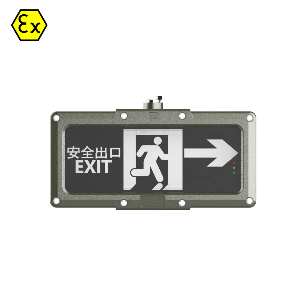 Tri-Proof LED Signal Lighting Weather Proof Explosion Proof Exit Sign