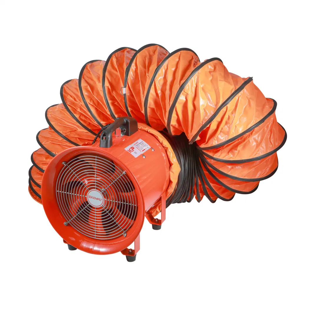 Axial Exhaust Blower Fans Electric Portable Ventilation Fans