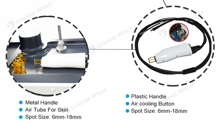 Alexandrite Lase Cooling Fiber Conducted Laser 755nm Alexandrite 1064nm ND YAG with for Permanent Hair Removal Laser Machine