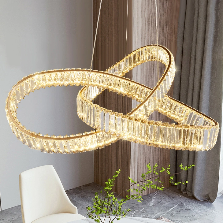 Nordic Hot-Sale Modern Luxury Living Room LED Chandeliers Pendant Lighting