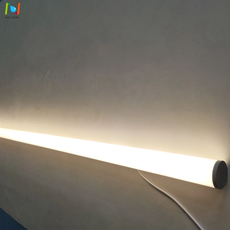 Horizontal Suspended LED Ceiling Lighting Fixtures Linear Tube Light