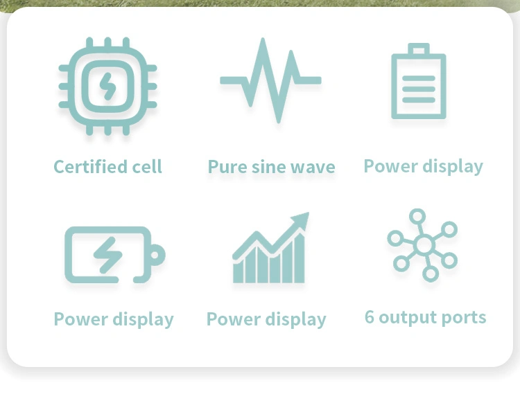 Outdoor Portable Mobile Power Supply 1000W out 110VAC or 220VAC