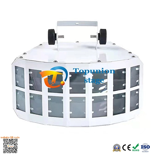 New 50W Double-Layer LED Butterfly Light Bar KTV Rotating Ambient Beam Stage Lighting