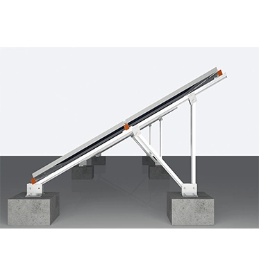 Ground Solar Mounting PV Racking Solar Pile Mount Structure System