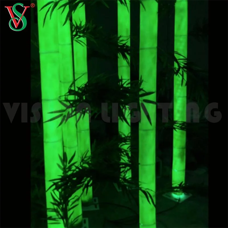 Outdoor Decoration LED Lighted Acrylic Plant Illumination for Park Garden