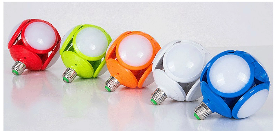 Decorative Incandescent Levitating Energy Saver Colored LED Light Bulb Foldable