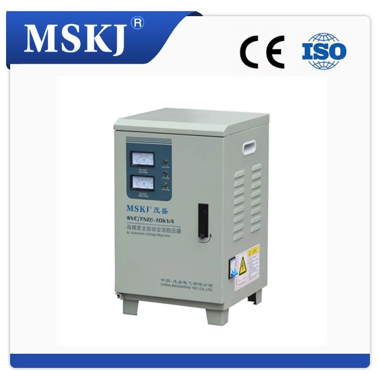 SVC Single-Phase High Accuracy Full AC Automatic Voltage Regulator