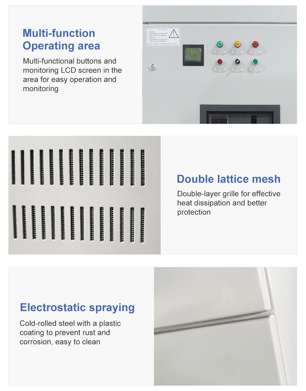 High Voltage Low Voltage Electrical Panel for Distribution System Electrical Cabinet Electrical Enclosures