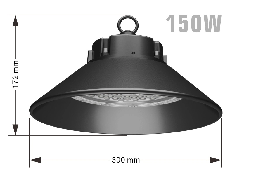 Dustproof 100W UFO LED Highbay Light Lamp Good Price Industrial 100W 120W 100 W Watt UFO LED Highbay High Bay Lighting for Industry Warehouse Exhibition