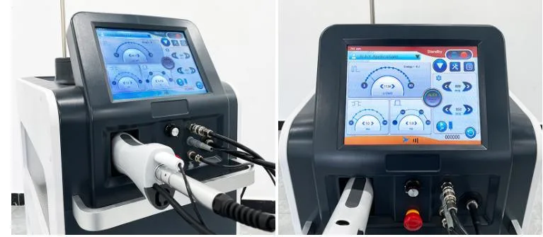 Ow-G4 Alex Laser 755nm Alexandrite 1064nm ND YAG with Nitrogen Cooling Fiber Conducted Laser for Salon Use Permanent Hair Removal Laser Machine