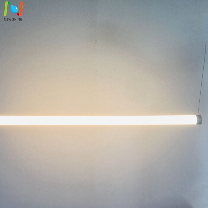 Horizontal Suspended LED Ceiling Lighting Fixtures Linear Tube Light