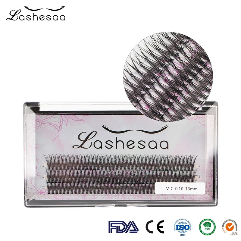 Mengfan China Makeup DIY Lash Extension Kit Wholesale Cluster Premade Fan Eyelash Extension