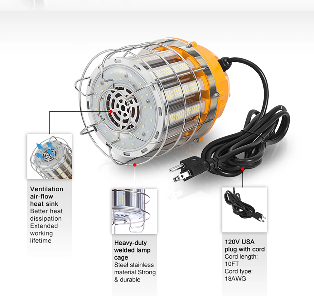 Industrial New Design Dlc Portable LED Work Lighting 100W