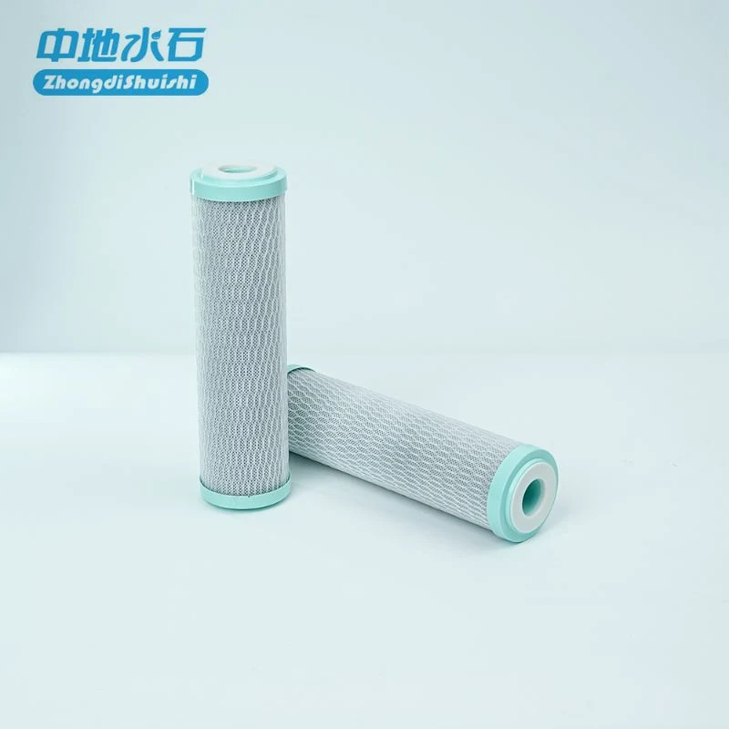 10 Inch Strontium-Rich Mineralizing Post Carbon Block Filter for Reverse Osmosis System