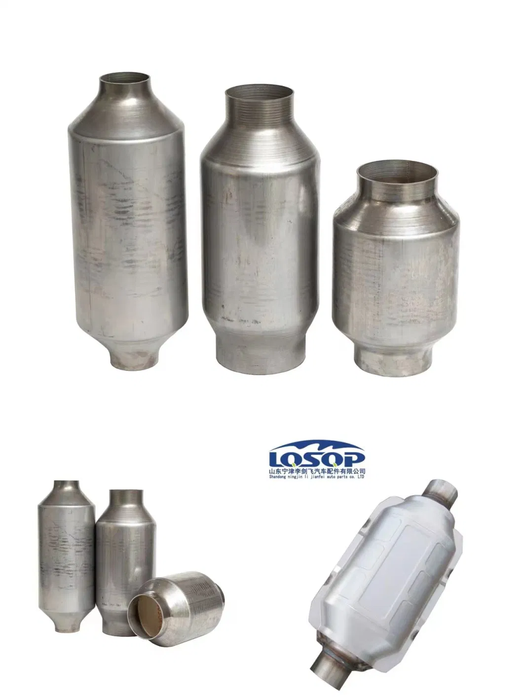 High Performance Large Flow Vehicle Universal Catalytic Converter