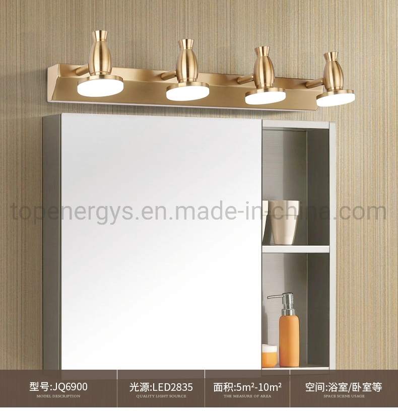 Vanity Light Bathroom Fixtures for Home LED Wall Lamp Sconce Indoor Dressing Mirror Lighting Aluminum Acryl Lamps