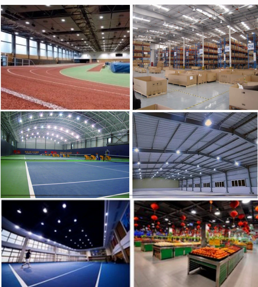 UFO LED High Bay Light IP65 CCT 2700K-6500K LED Floodlight 200W LED Lighting for Industrial Warehouse Workshop