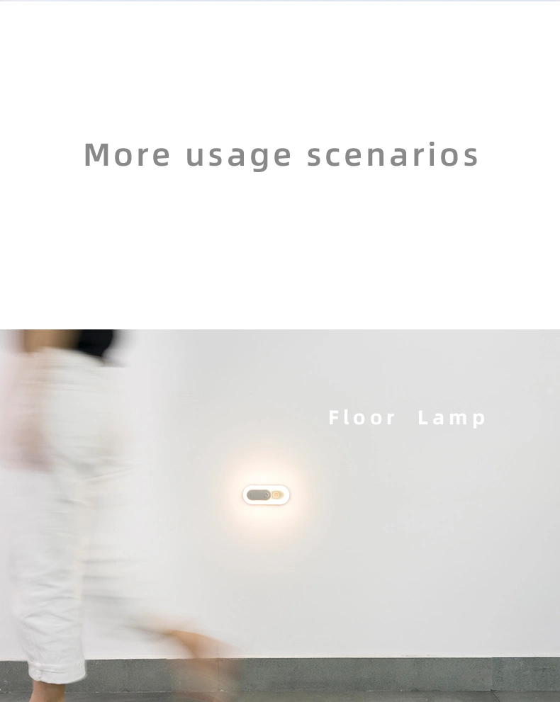 Modern Smart LED Motion Sensor Night Light by USD Charging