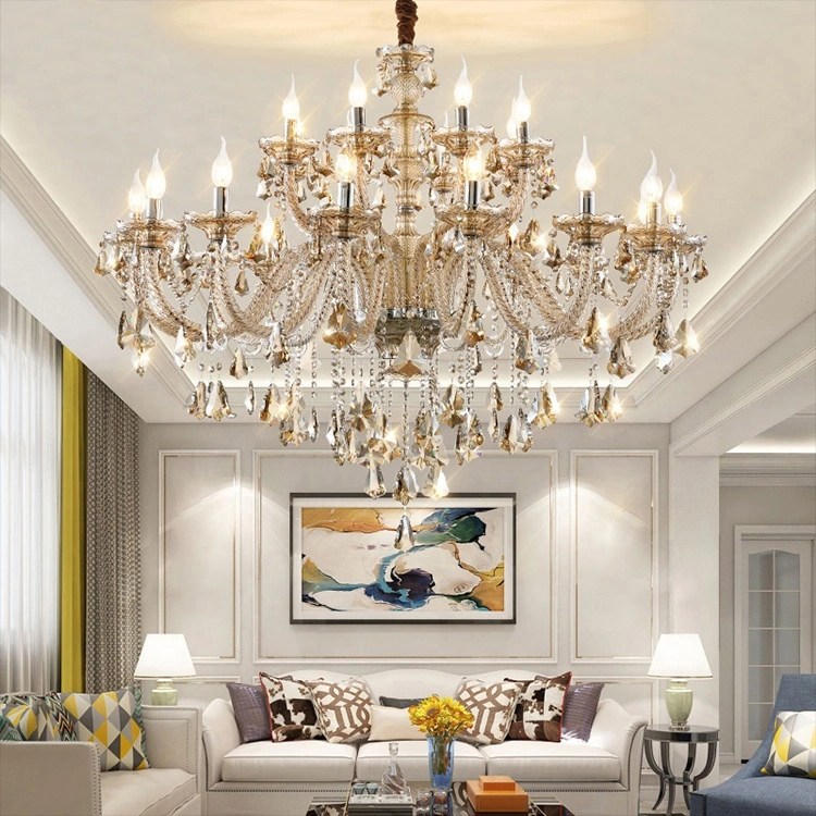 Ocean Interior Decor Modern Luxury Crystal Chandelier Lighting