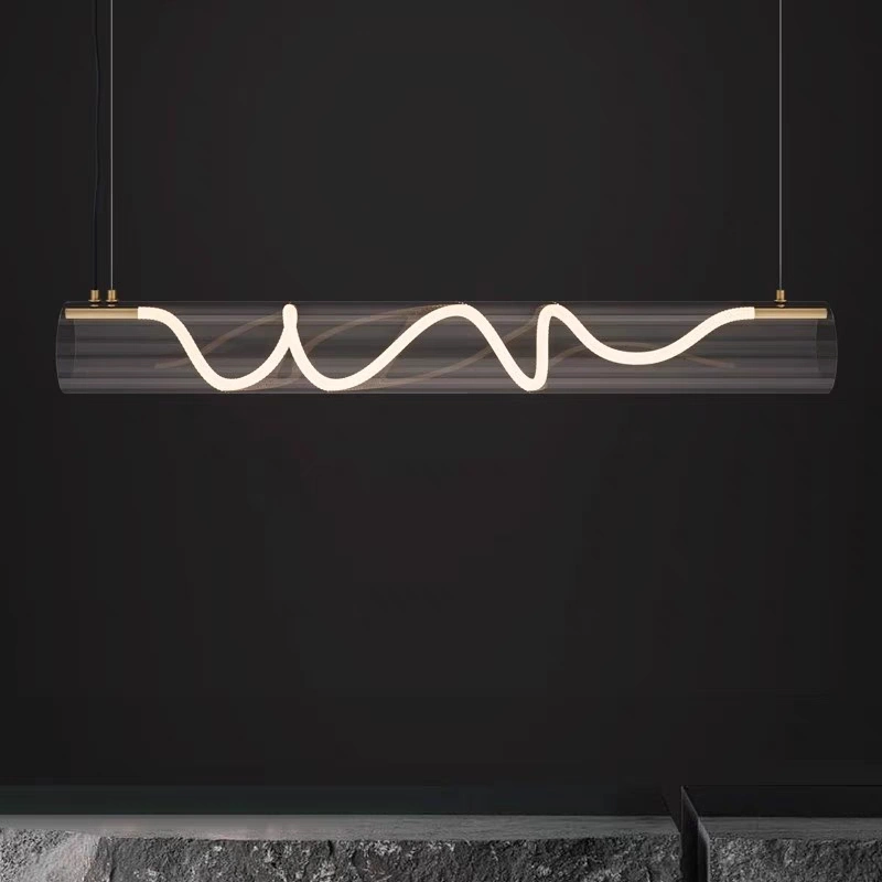 Italian Designer Modern Interior LED Light Strip Linear Silicone LED Lighting (334)