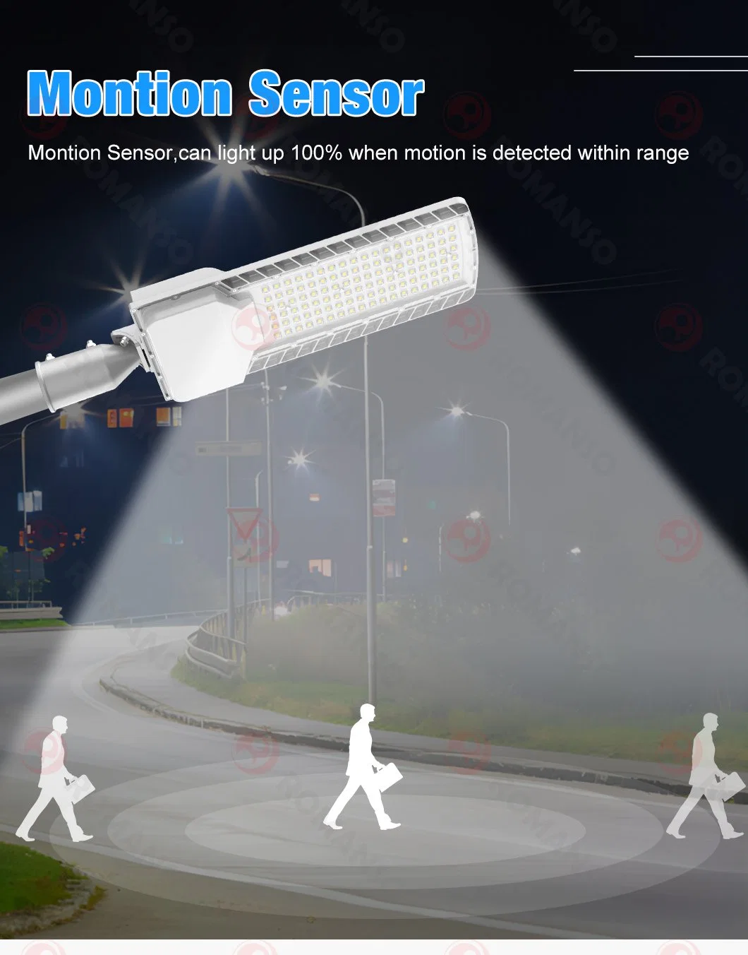 5 Years Warranty 36000lm IP67 T2 50-60Hz Waterproof Path Way Lighting 100W