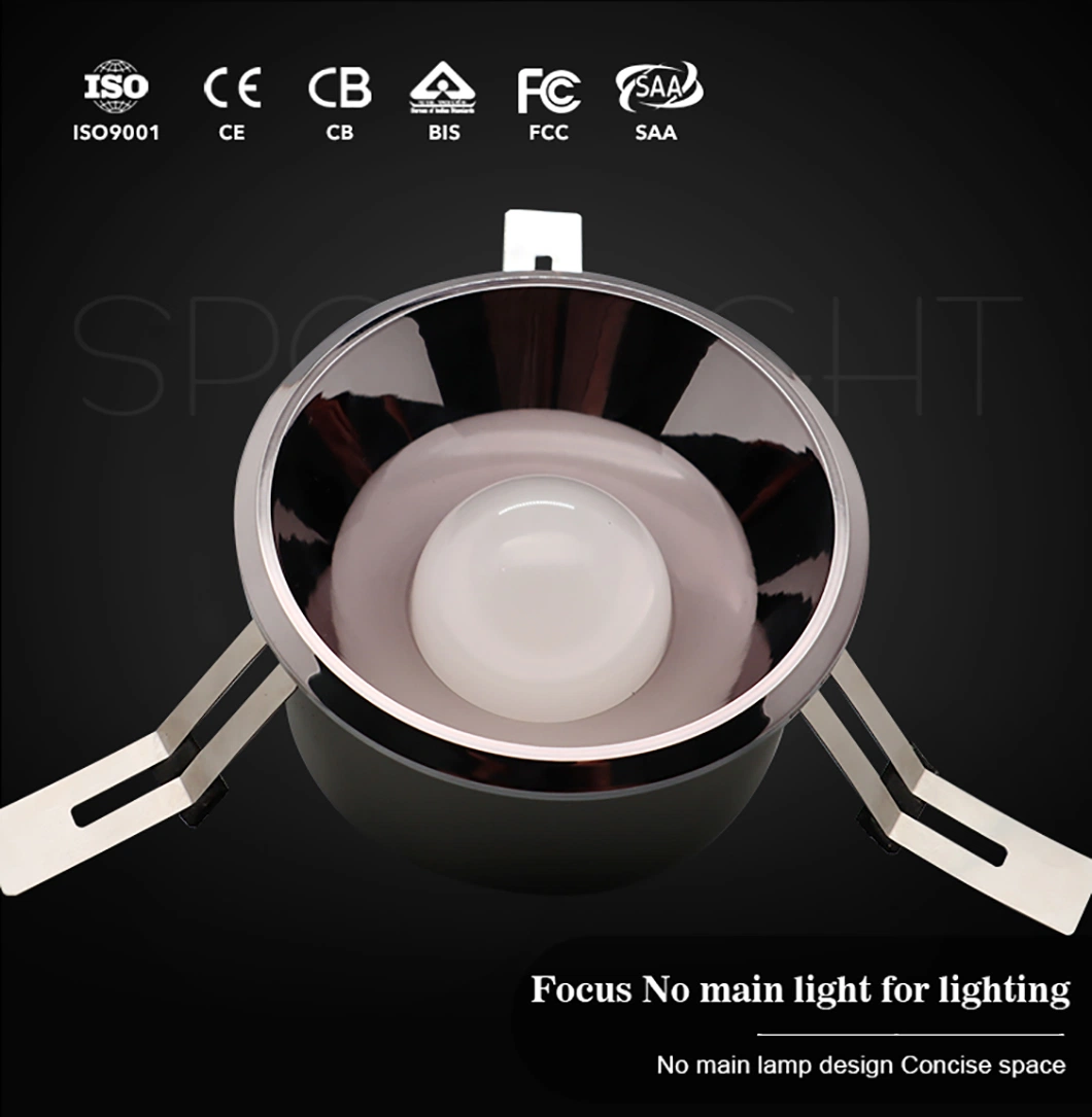 COB Anti-Dazzle Down Lamp Store Recessed Ceiling Light Commercial LED Downlight
