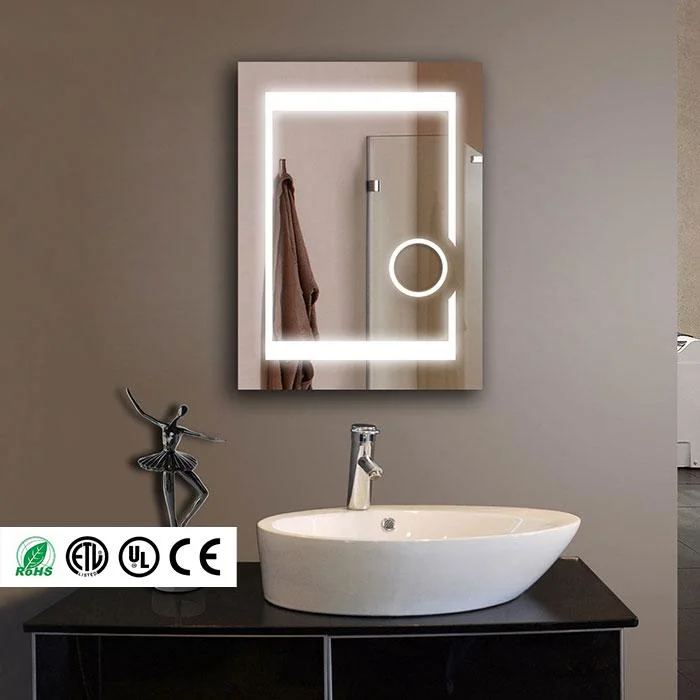 Round Wholesale Touch Screen Bathroom Design Wall Decor Backlit LED Lighted Vanity Mirror Light