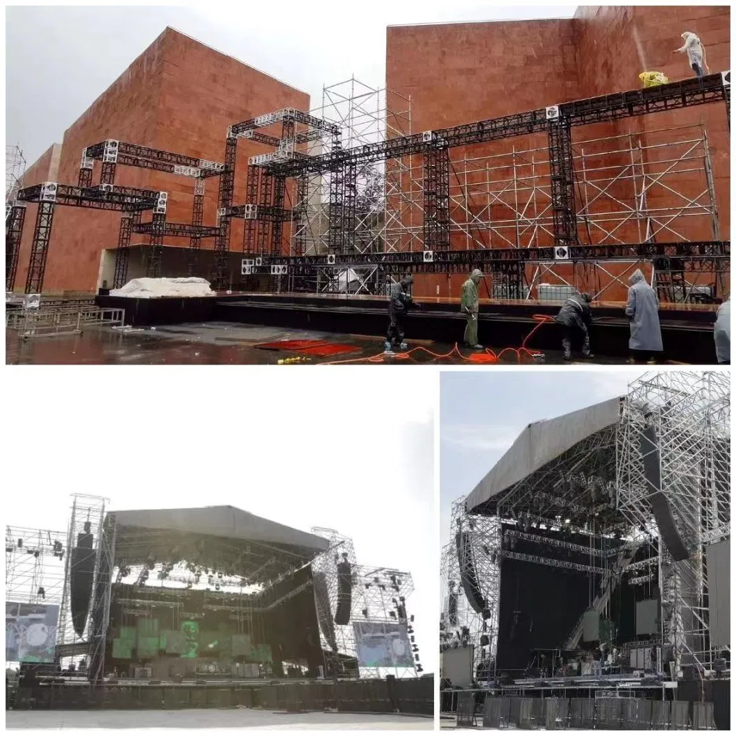 Aluminum Roof Truss F34 Deck Stage Mini Frame Line Array Stand Speaker Lighting Truss System Stage Equipment