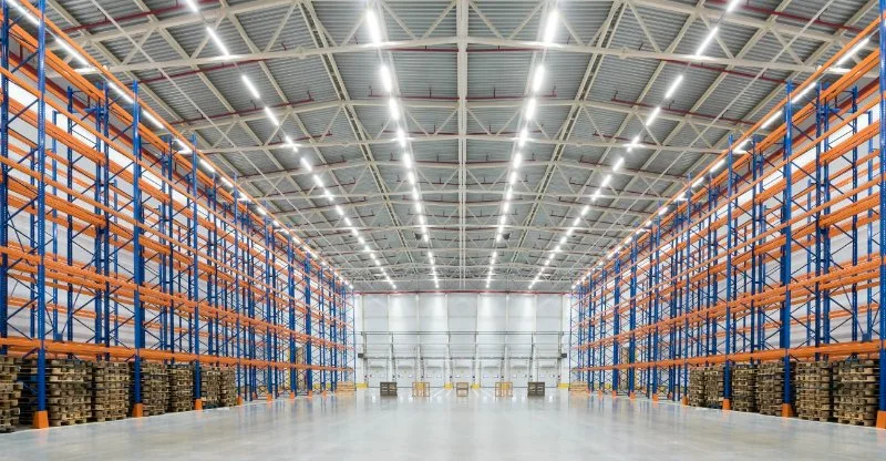 Warehouse Aluminum Housing 100W 150W 200W 155lm/W LED Linear High Bay Light