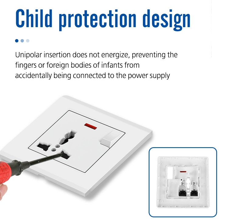 UK Switch Socket Light Dimmer 300W K1.2 Series