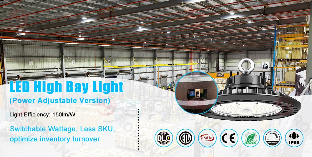 Warehouse Epistar Romanso China Interior Lighting Light Aluminum with Factory Price