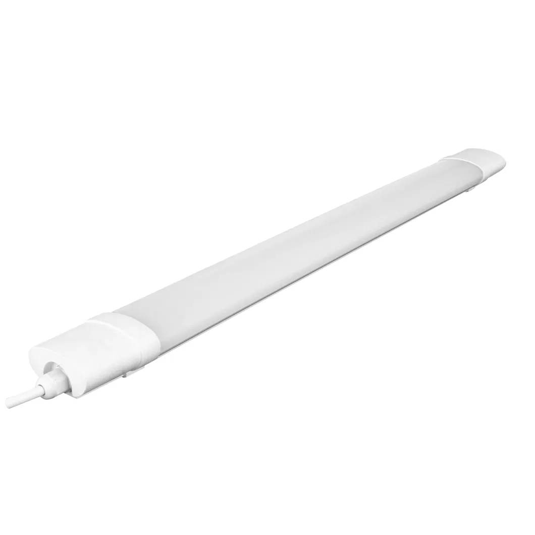 CE Quality 2FT 4FT 5FT LED Waterproof Light Fixture ABS LED Tube Linear Lamp Industrial IP65 Tri-Proof Light LED Garage Lighting