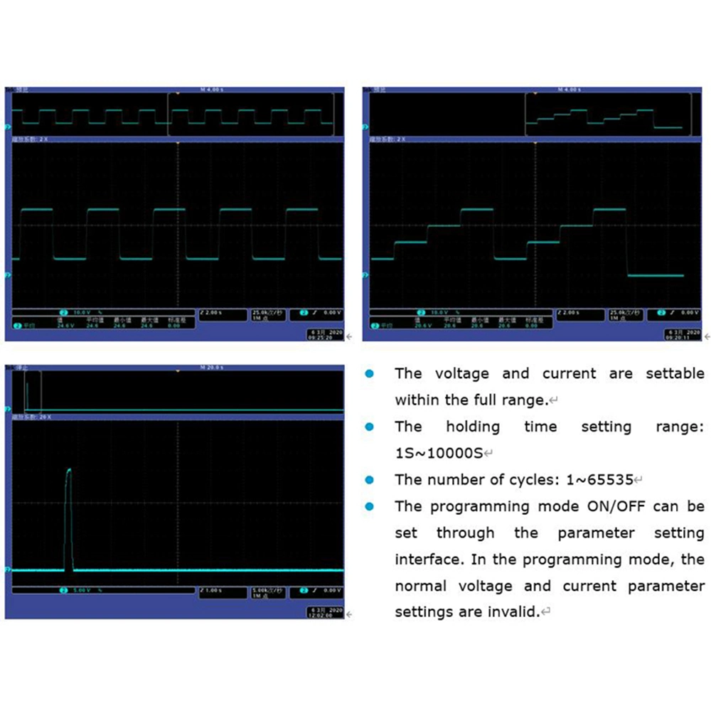 3kw 19-Inch Rack Mount Precision Programmable DC Power Supply