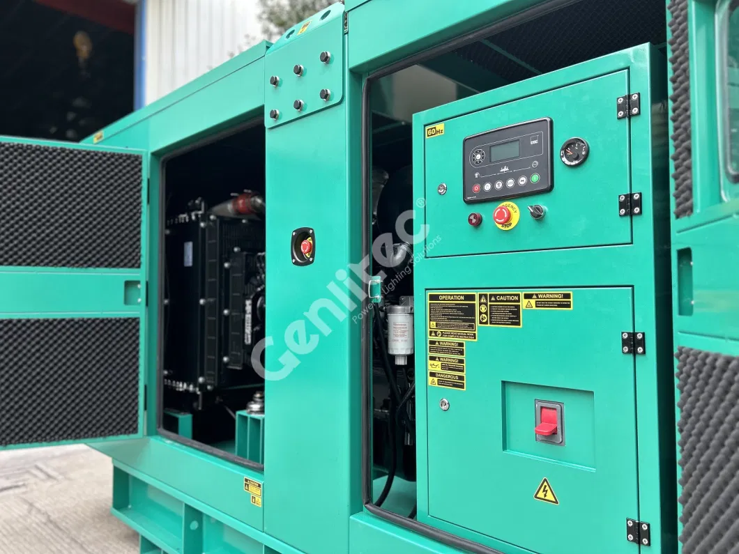 Genlitec Power 5kVA-2500kVA Open/Silent/Trailer Type Electric Industrial Diesel Generator Powered by Cummins/Perkins/Deutz/Doosan/Yuchai/Kubota/Baudouin/Ricardo